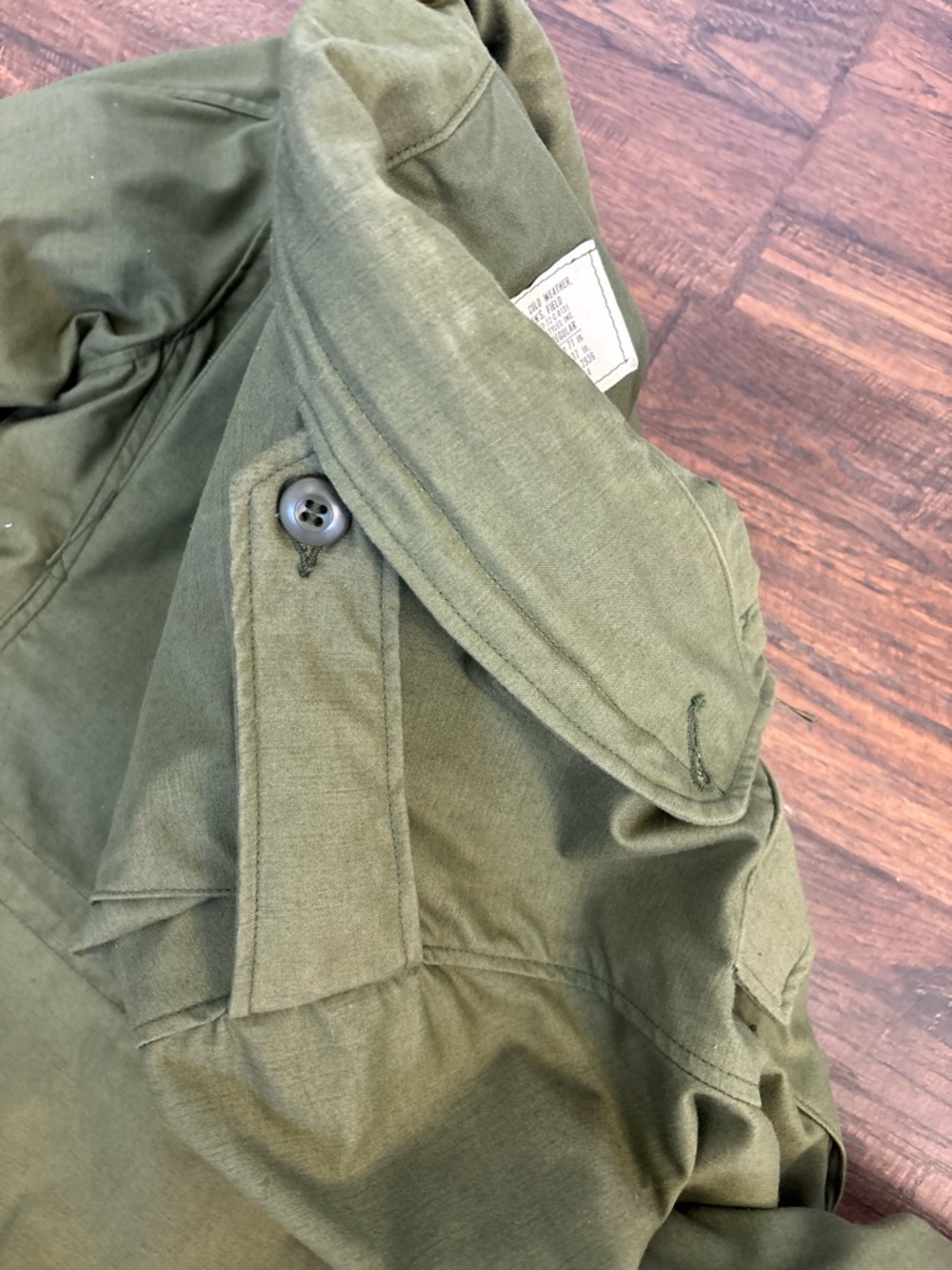 Vintage US Army M65 COLD WEATHER FIELD COAT - Picture 8 of 10